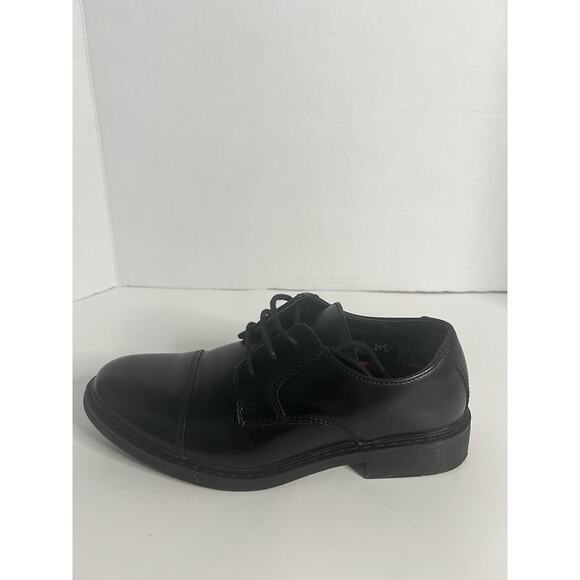 Bruno Marc Boys Shoes Sz 2 Casual Dress Black Oxford SBOX211K - Picture 7 of 12